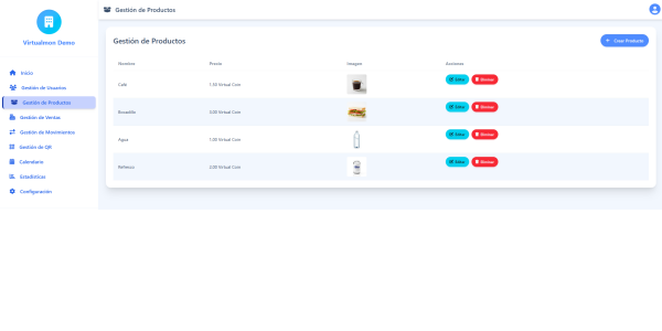 Gestión de Productos